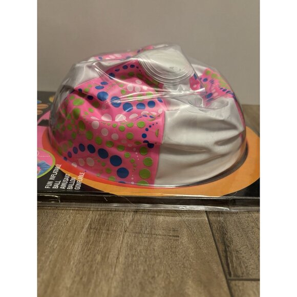 Vintage 1991 Inflatable Wobbly Ball Grand Toys Fun First - Picture 10 of 10